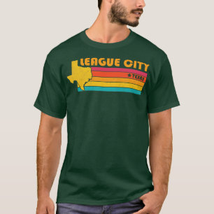 Lega City Texas Vintag bekümmert Souvenir T-Shirt