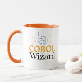 Legacy Cobol Programmiersprache Zauberer Tasse