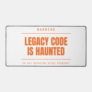 Legacy-Code ist lustig verflucht Funny Programmer Schreibtischunterlage