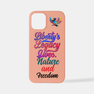 Legacy Lives - Elegantes Vogeldesign - iPhone 12 Mini Hülle