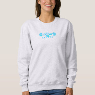 Legacy Minimalist Gym Design – Neon Green Fitness Sweatshirt