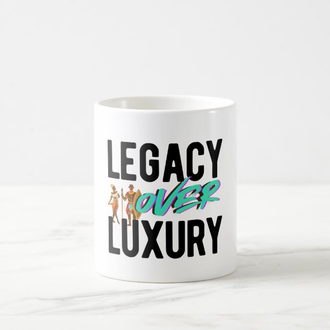 Legacy Over Luxury | Kaffeetasse (Mittel)