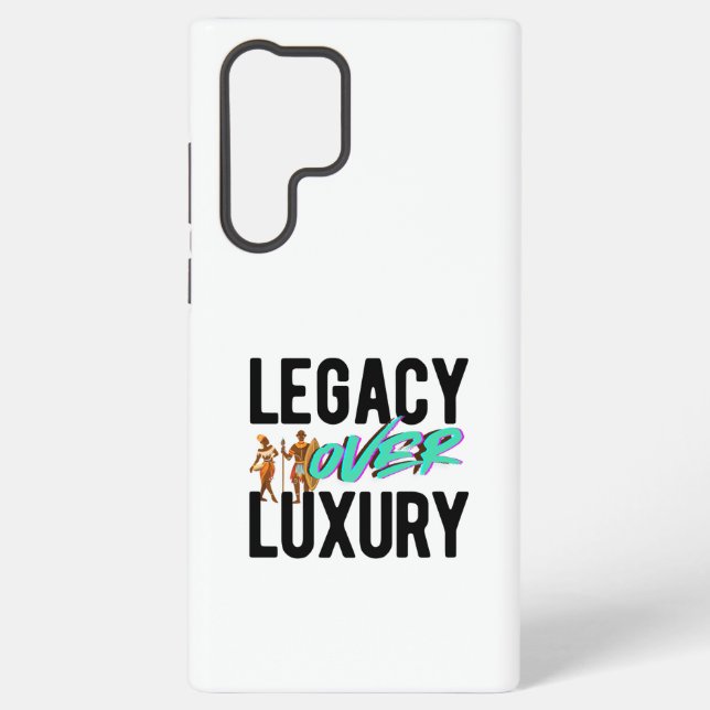 Legacy Over Luxury | Samsung Galaxy Hülle (Rückseite)