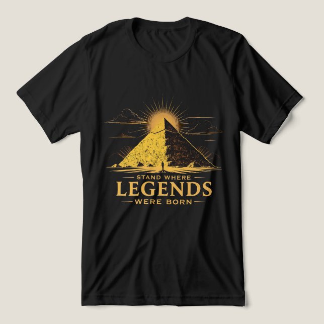 Legacy Remains Egypt Pyramid Shirt (Design Vorderseite)