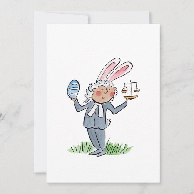 Legal Bunny Einladung (Vorderseite)