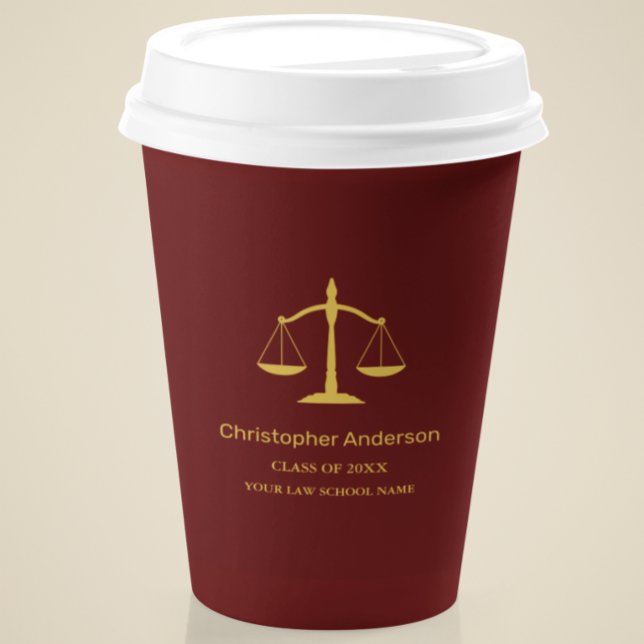 Legal Professional Graduation Party Pappbecher (Von Creator hochgeladen)