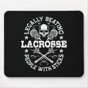 Legale Besiegung von Menschen mit Stöcken - Funny Mousepad