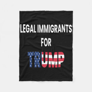 Legale Einwanderer Trump Republikaner Konservativ Fleecedecke