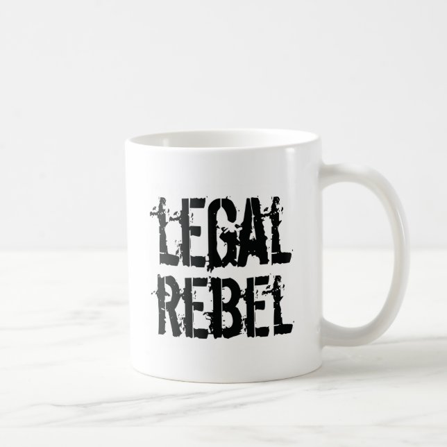 Legale Rebell-Kaffee-Tasse Kaffeetasse (Rechts)