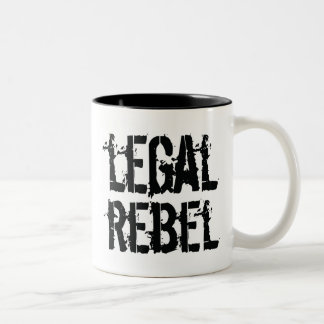 Legale RebellenTasse Zweifarbige Tasse