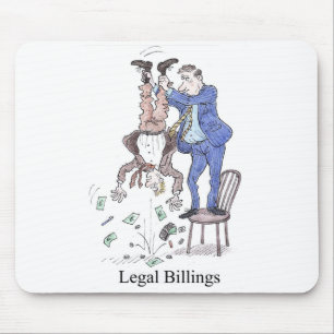 Legales Gebührenzählungen mousepad