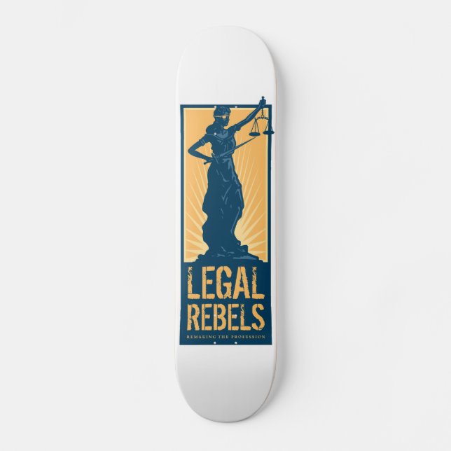 Legales RebellenSkateboard Skateboard (Vorderseite)