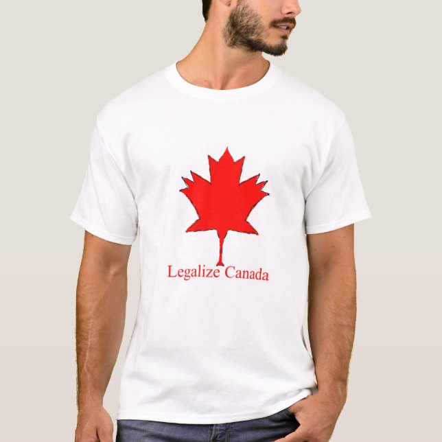 Legalisieren Kanada T-Shirt (Vorderseite)