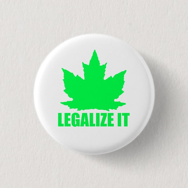 Legalisieren Sie Ahorn Button (Vorderseite)