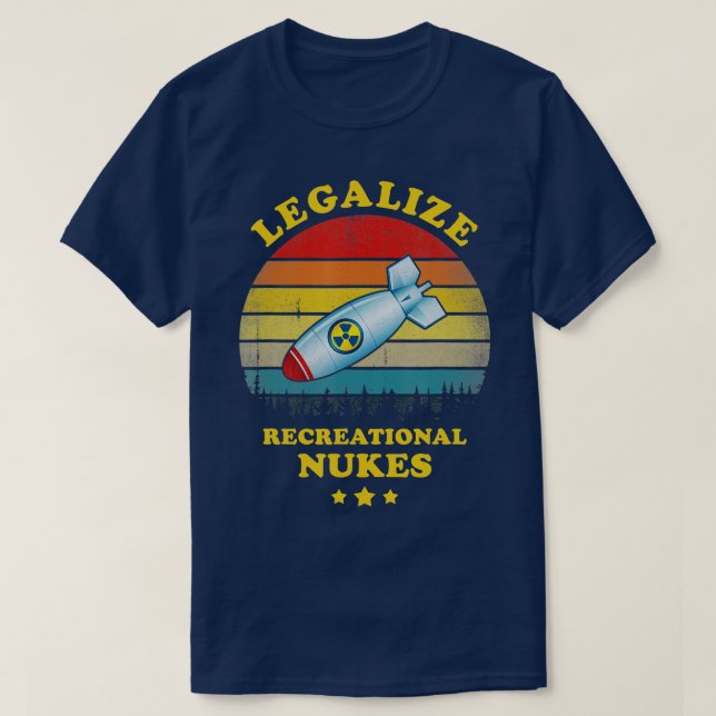 Legalisieren Sie Freizeitnebel Funny Vintag T-Shirt (Design vorne)