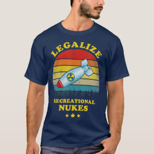 Legalisieren Sie Freizeitnebel Funny Vintag T-Shirt