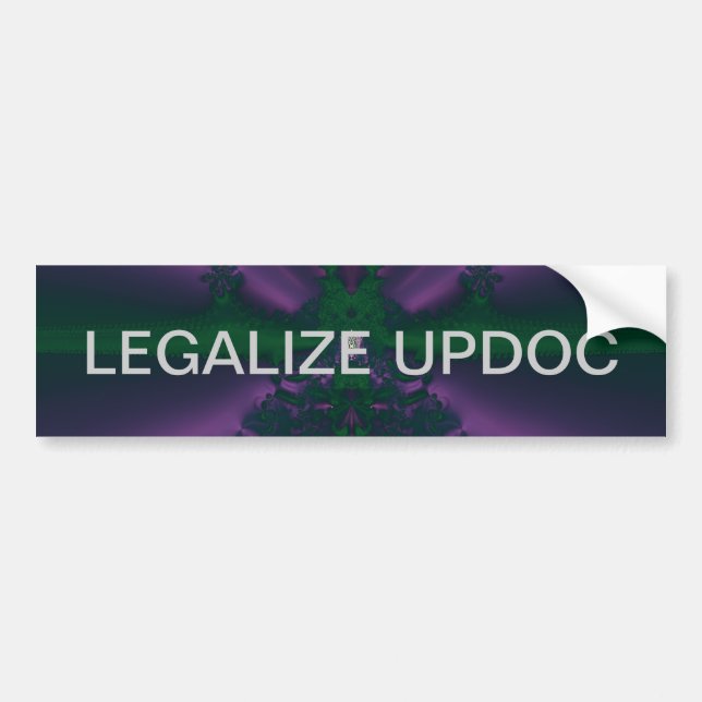 LEGALISIEREN SIE UPDOC AUTOAUFKLEBER (Vorne)