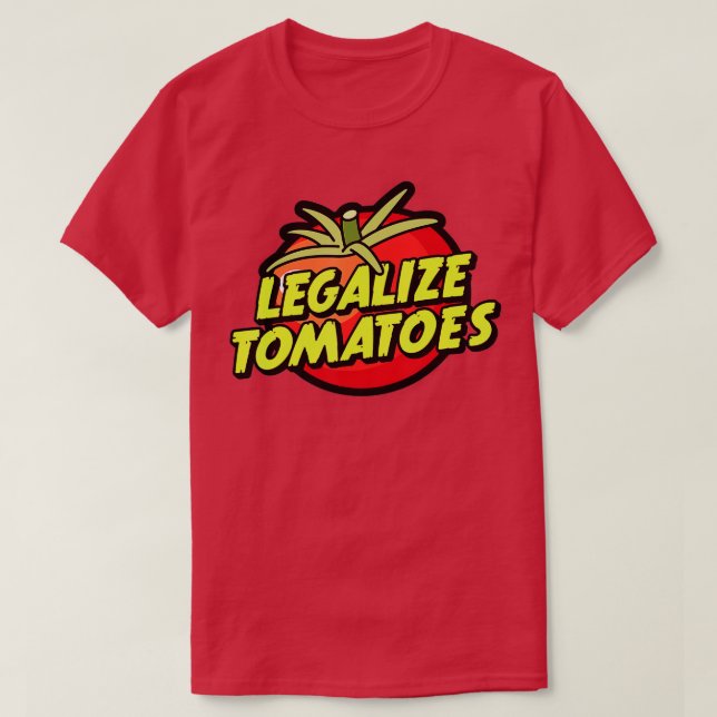 Legalisieren Tomaten Tomato T-Shirt (Design vorne)