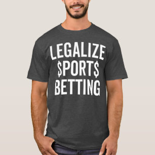 Legalize Sports Betting Mädchen T-Shirt