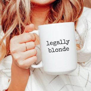 Legally Blonde Anwalt Tasse Lustiges Geschenk für 