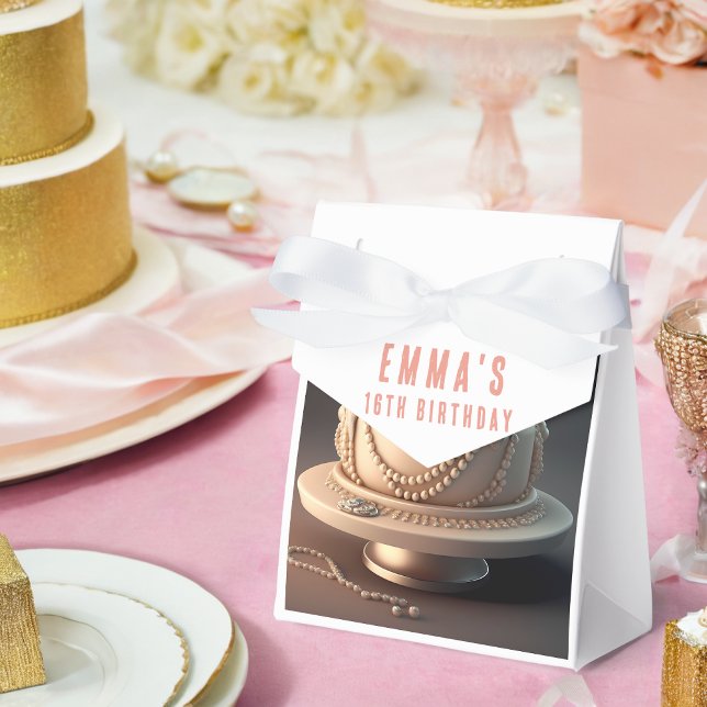 legantjuwelry-Themed Birthday Gefälligkeitsboxen Geschenkschachtel (Von Creator hochgeladen)