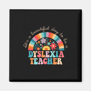 Legasthenie-Lehrer Retro Legasthenie Sped Therapeu Magnet