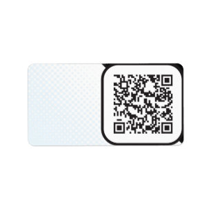 Legen Sie den Scannercode auf diese Werte Adressaufkleber