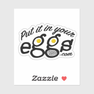 Legen Sie es in Ihre Eier Kiss-Schnitt Vinyl Aufkl Aufkleber