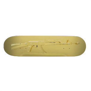 Legen Sie Ihr Arm-Gold nieder Skateboard
