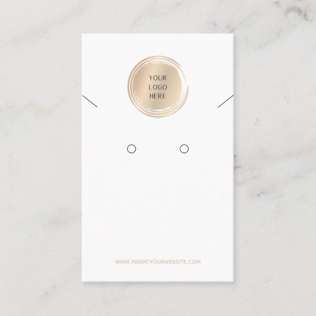 Legen Sie Ihre Logoverdienstkarten und Netzwerkkar Visitenkarte (Vorderseite)