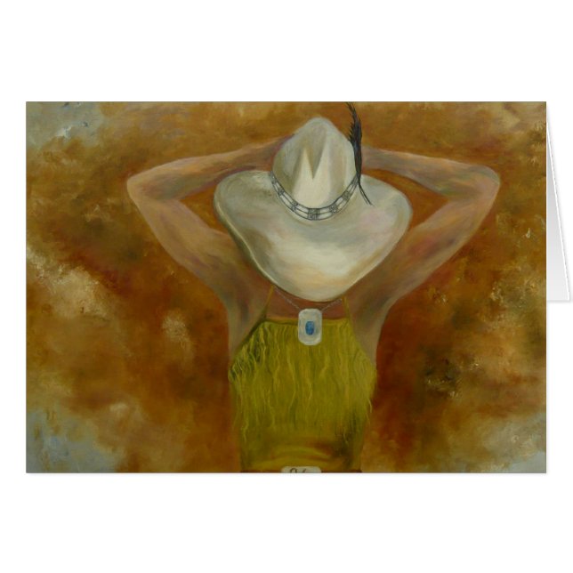 Legen Sie mein Cowgirl fest (Vorderseite (Horizontal))