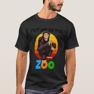 Legen Sie mich in die Tierschimmelnatur des Zoos T-Shirt