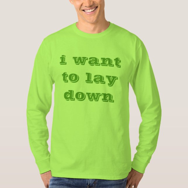 LEGEN SIE SHIRT NIEDER (Vorderseite)