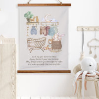 Legen Sie sich in das Boho Baby Kinderzimmer zum S