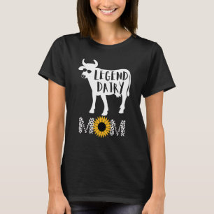 Legend Dairy Mama Kuhmuster für Frauen T-Shirt