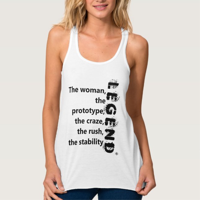 Legend Frauentank Tank Top (Vorderseite)