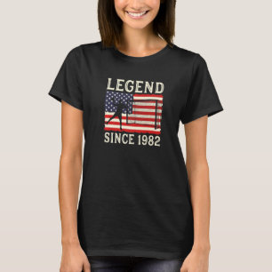 Legend Handball Player seit 1982 Handballer T-Shirt