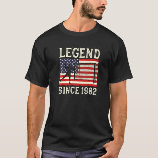 Legend Handball Player seit 1982 Handballer T-Shirt