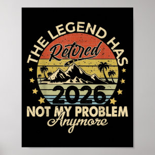 Legend hat das Jahr 2026 nicht mehr mein Problem Poster