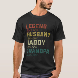 Legend Husband Daddy Grandpa Vathers Day Shirt