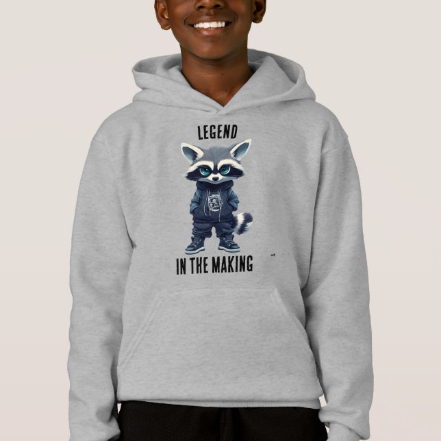 Legend in Making - Coole Kids Trendy Streetwear Hoodie (Vorderseite)