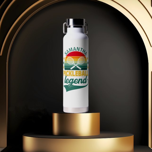 Legend Monogram Pickle Ball Pickleball Trinkflasche (Von Creator hochgeladen)