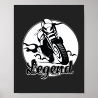 Legend Motorrad-T - Shirt
