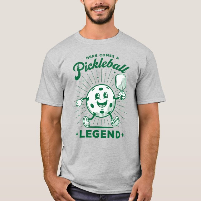 LEGEND PICKLEBALL von Pickleball Playerz T-Shirt (Vorderseite)