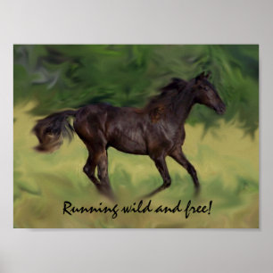 Legend Running WILD and FREE poster