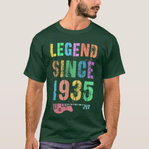 LEGEND Seit 1935 Phantastisch Rockstar 87. Geburts T-Shirt
