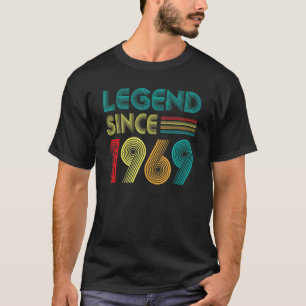 Legend Seit 1969 53. Geburtstag Retro Vintag 53 Y T-Shirt