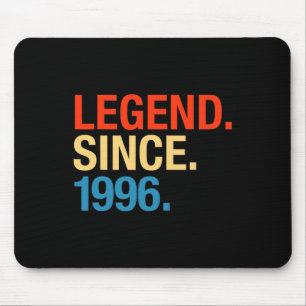 Legend seit 1996 Jahre Alte Geschenke 26. Geburtst Mousepad