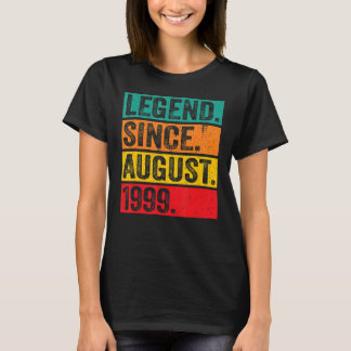 Legend Seit August 1999 23. Geburtstag Retro 23 Ye T-Shirt