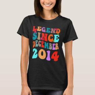Legend Seit Dezember 2014 Vintager Geburtstag Retr T-Shirt